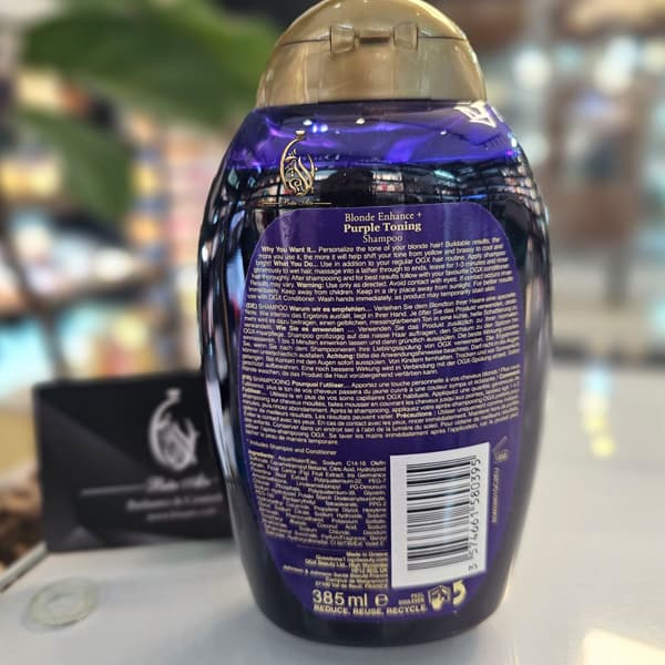 شامپو بنفش ضد زردی او جی ایکس 3