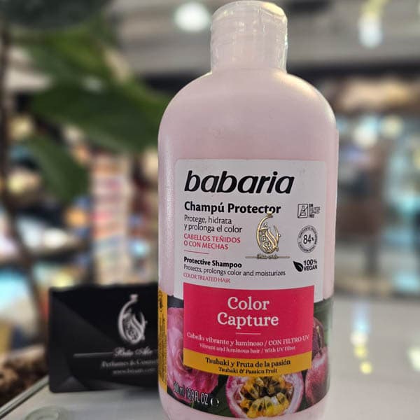 شامپو تثبیت کننده رنگ مو باباریا 2
